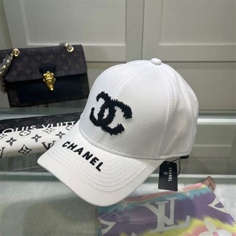 baseball cap chanel|Chanel hat and scarf set.